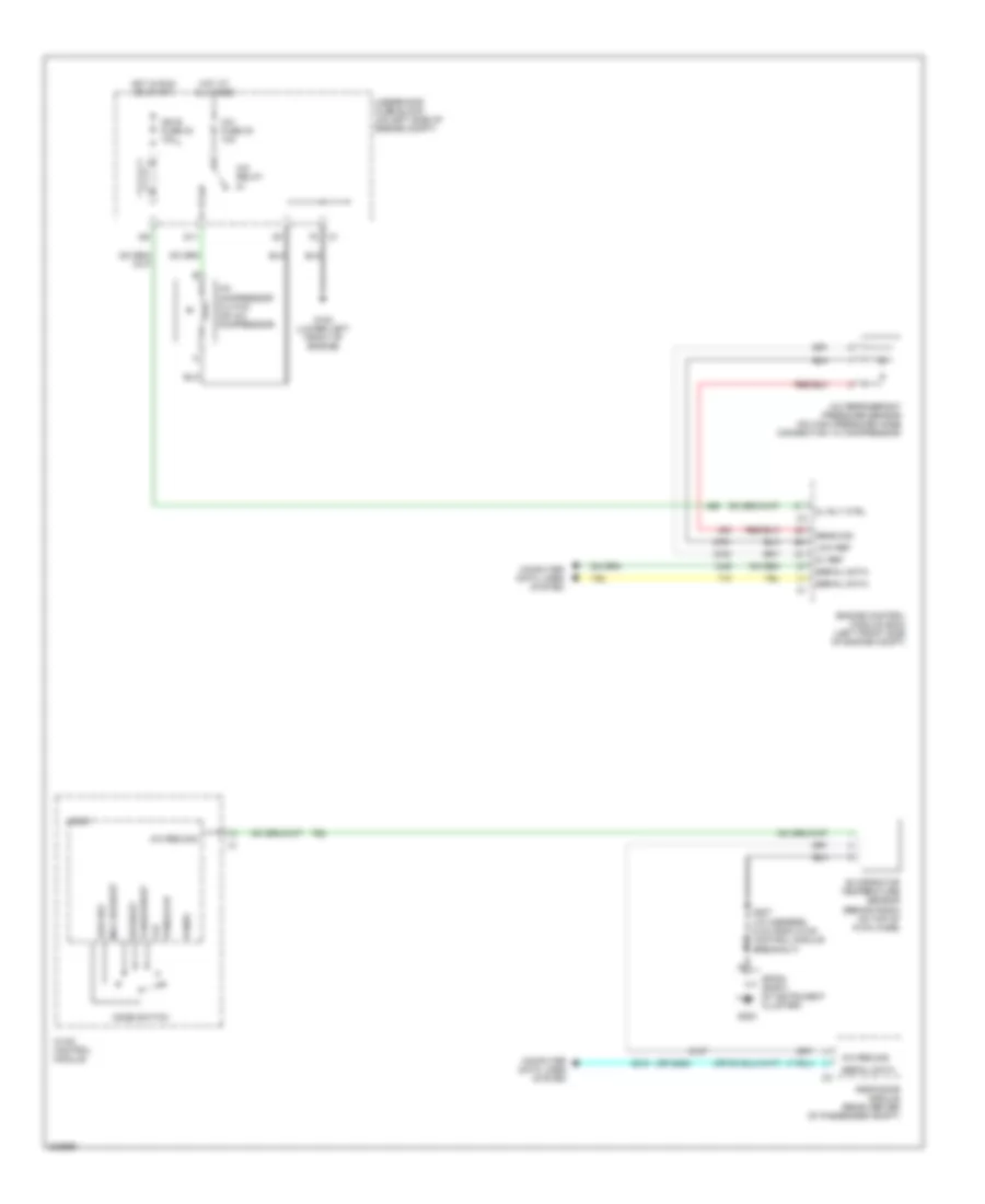 Compressor Wiring Diagram for Chevrolet SSR 2006