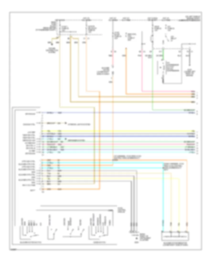 Manual AC Wiring Diagram (1 of 2) for Chevrolet SSR 2006