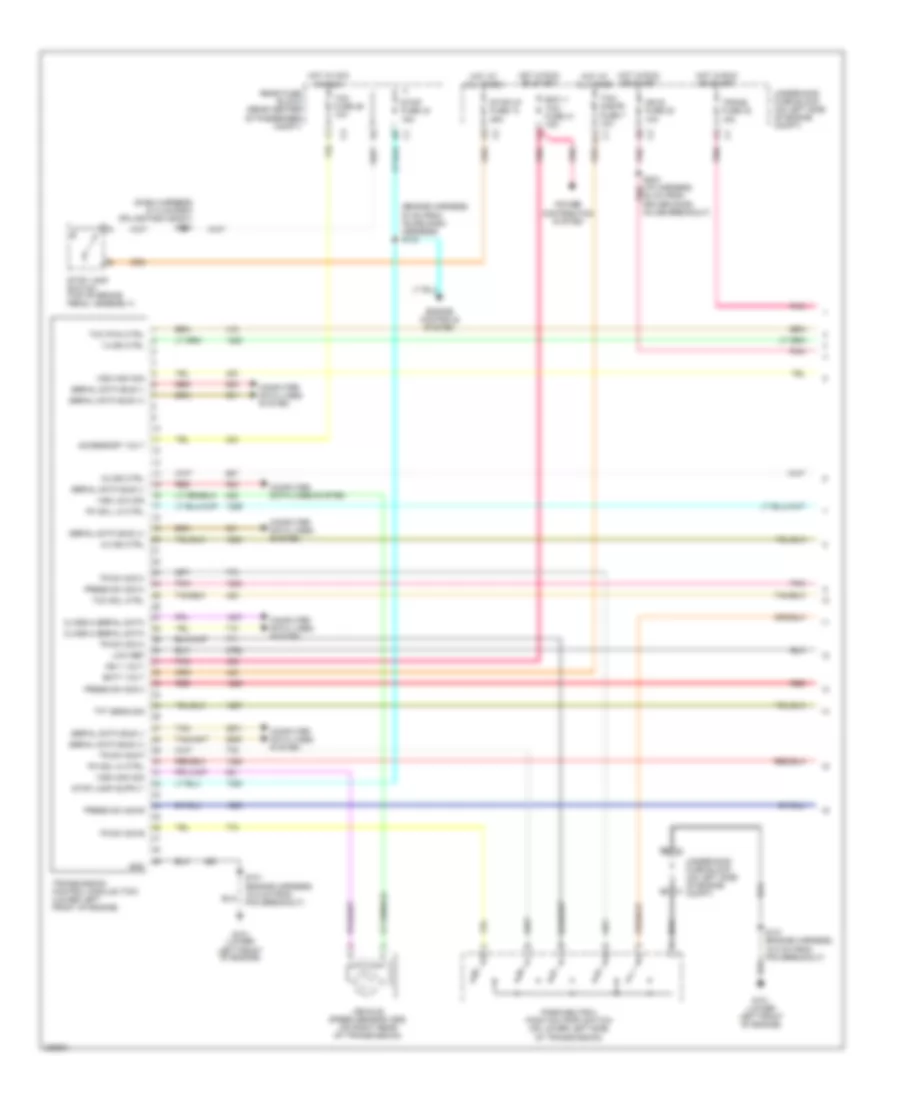 A T Wiring Diagram 1 of 2 for Chevrolet SSR 2006