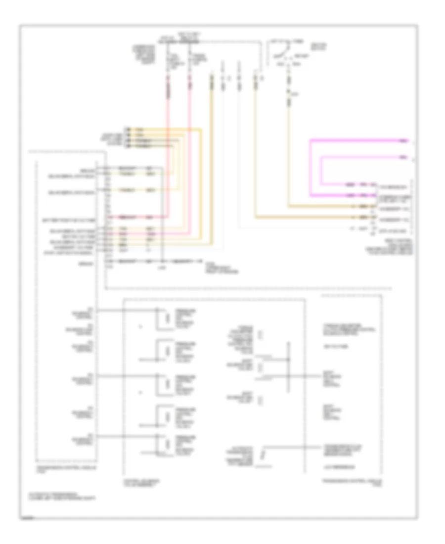 3.6L VIN 7, AT Wiring Diagram (1 of 2) for Chevrolet Equinox Sport 2009
