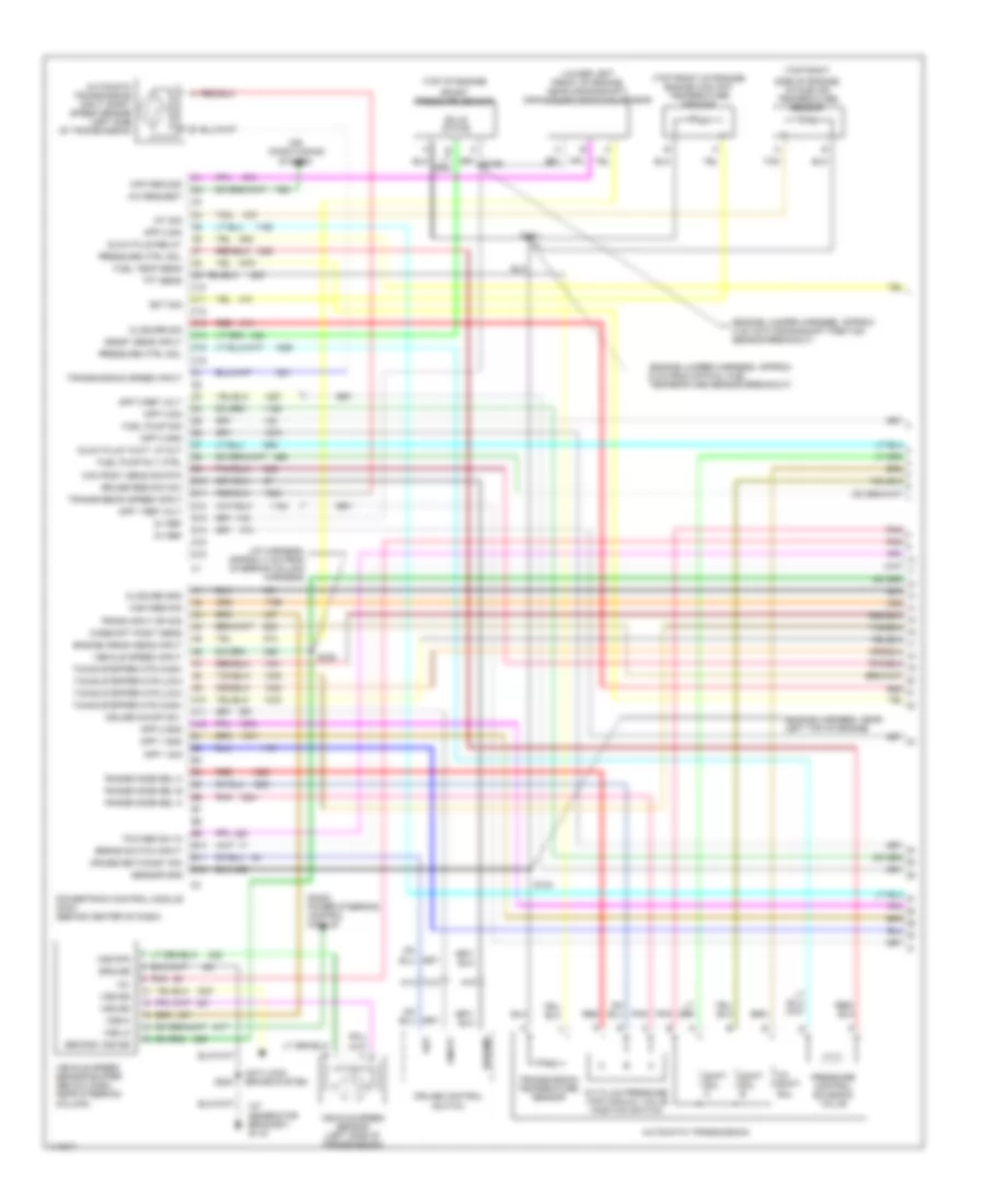 6.5L VIN F, Engine Performance Wiring Diagrams (1 of 4) for Chevrolet RV Cutaway G3500 1999