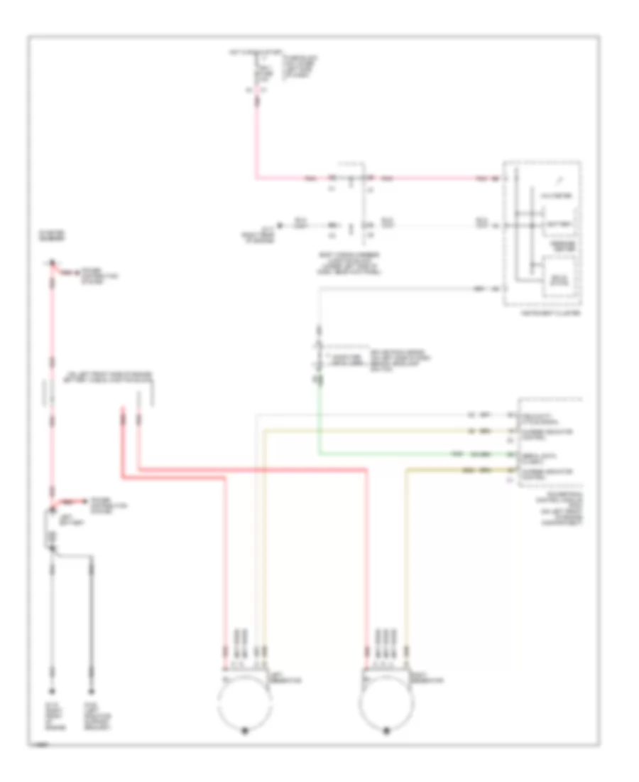 6 6L VIN 1 Charging Wiring Diagram for Chevrolet Cab  Chassis Silverado 2001 3500