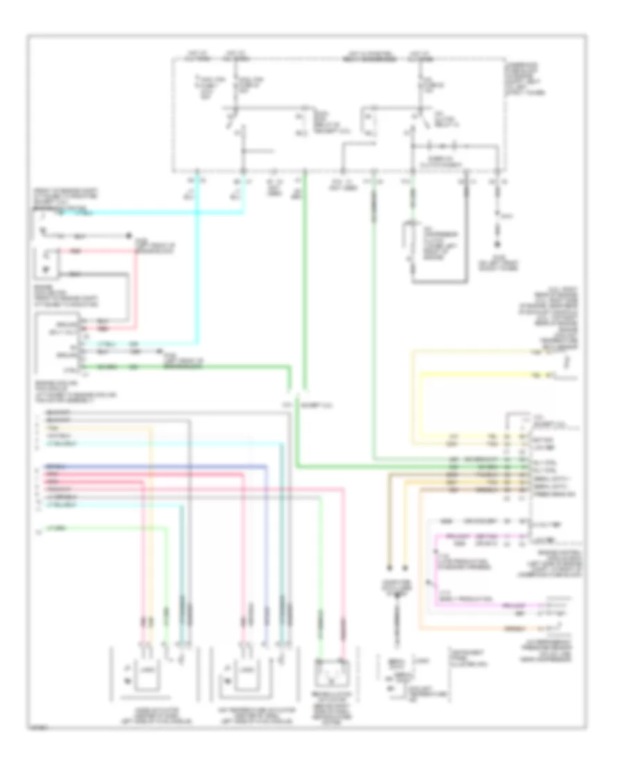 Manual A C Wiring Diagram 2 of 2 for Chevrolet HHR LS 2009