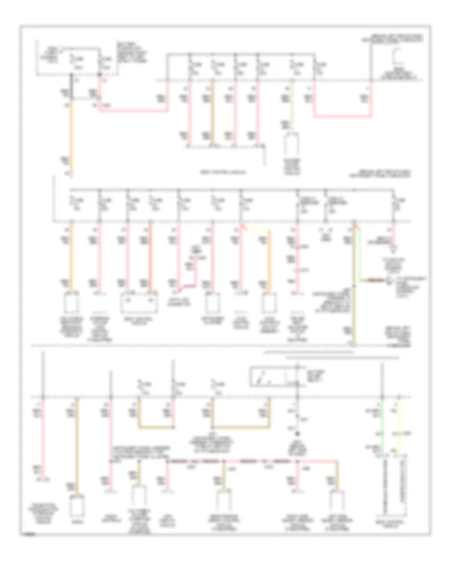 Power Distribution Wiring Diagram (3 of 4) for Chevrolet Cruze LT 2013