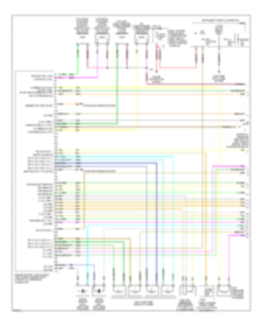 2 0L Turbo VIN X Engine Performance Wiring Diagram 1 of 4 for Chevrolet HHR LT 2009