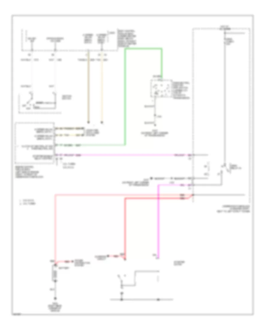 Starting Wiring Diagram for Chevrolet HHR LT 2009