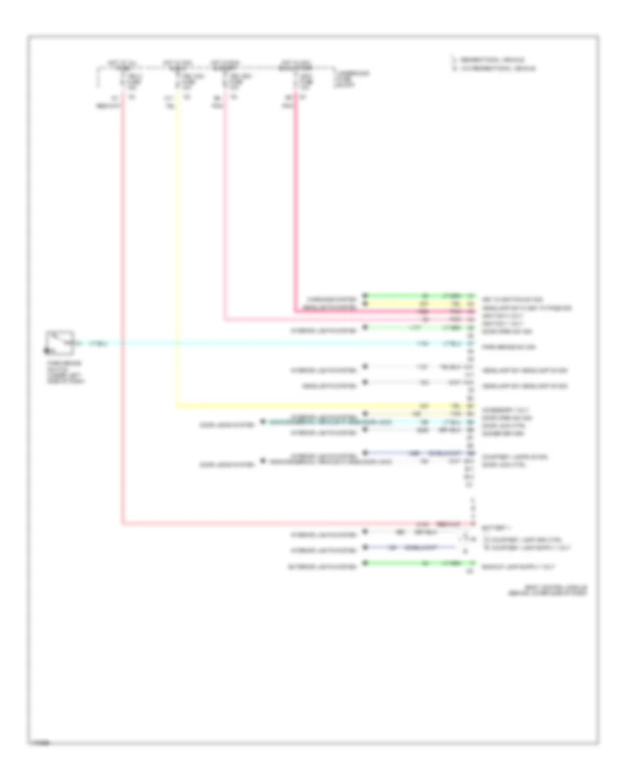 Body Control Modules Wiring Diagram (2 of 2) for Chevrolet Chevy Express G1500 2003