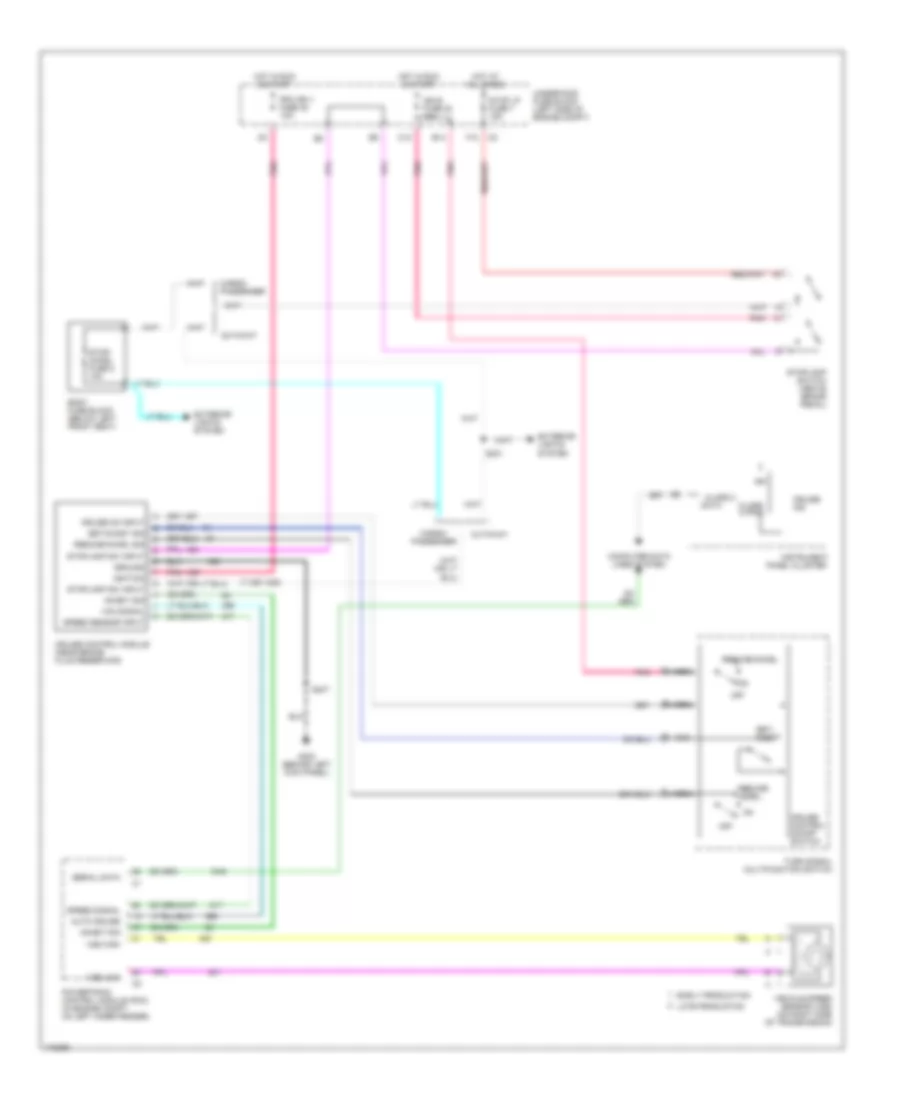 Cruise Control Wiring Diagram for Chevrolet Chevy Express G2003 1500