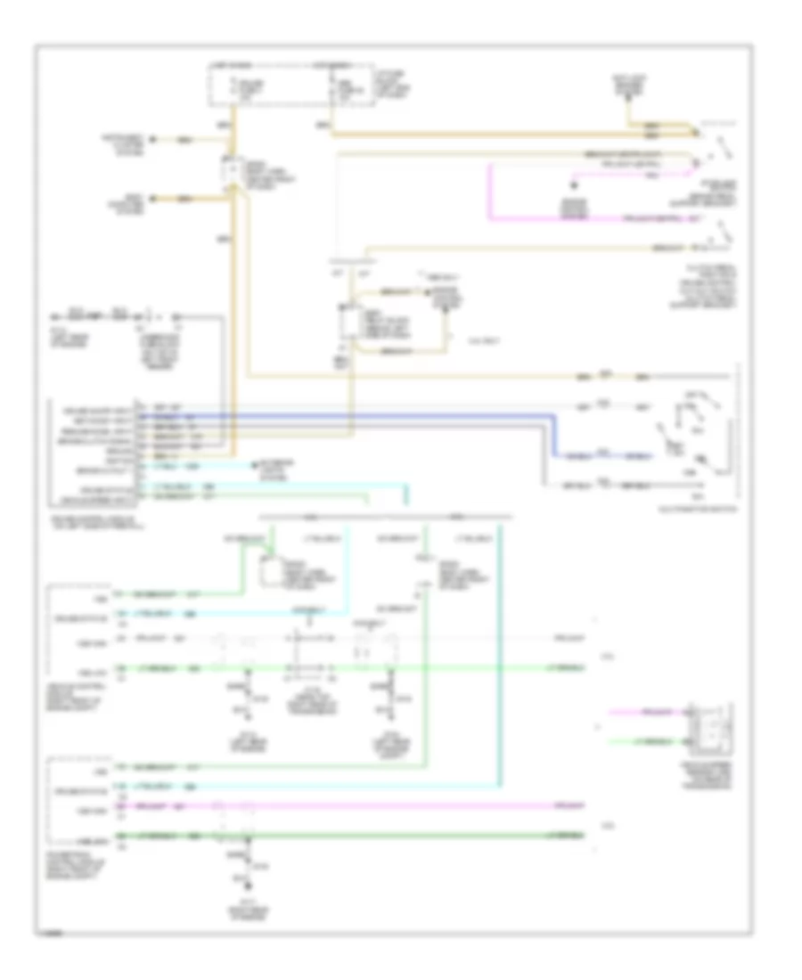 Cruise Control Wiring Diagram for Chevrolet S10 Pickup 1999