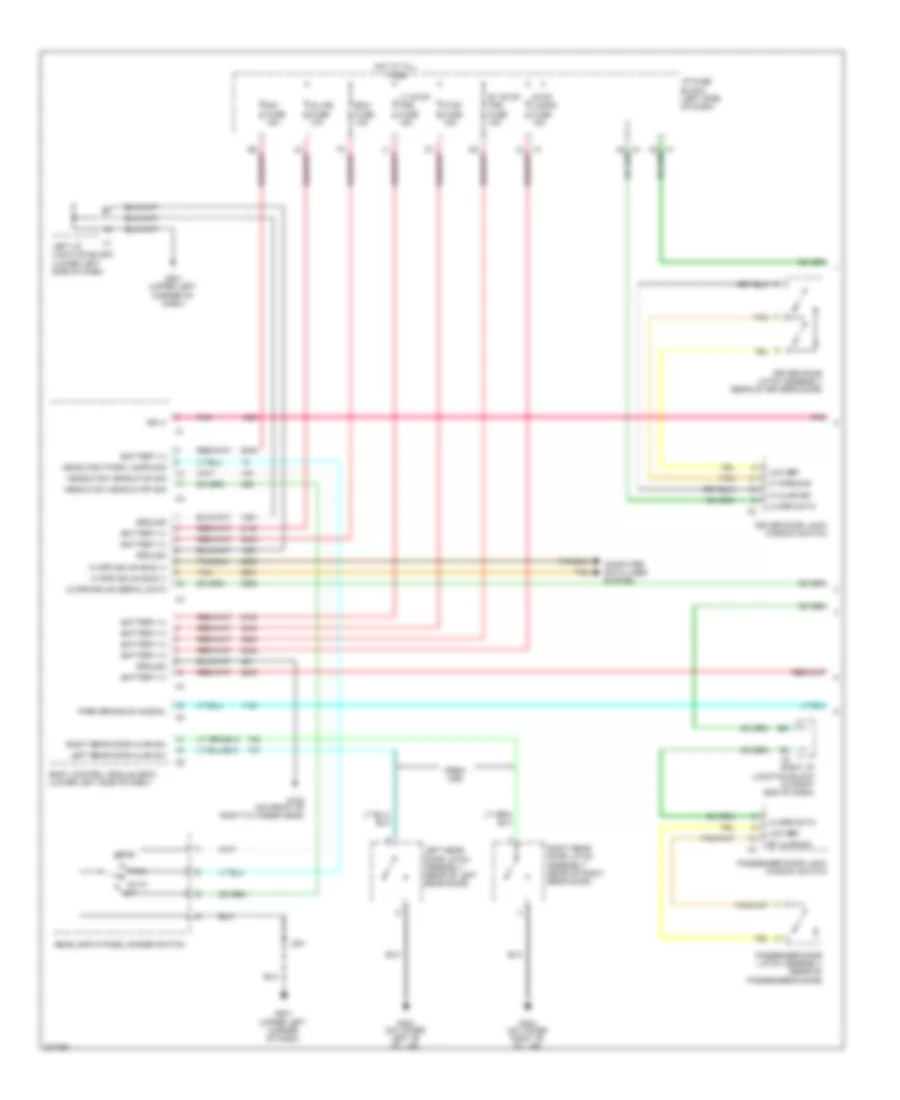 Warning Systems Wiring Diagram with AN3 DL3 1 of 2 for Chevrolet Silverado 2008 1500