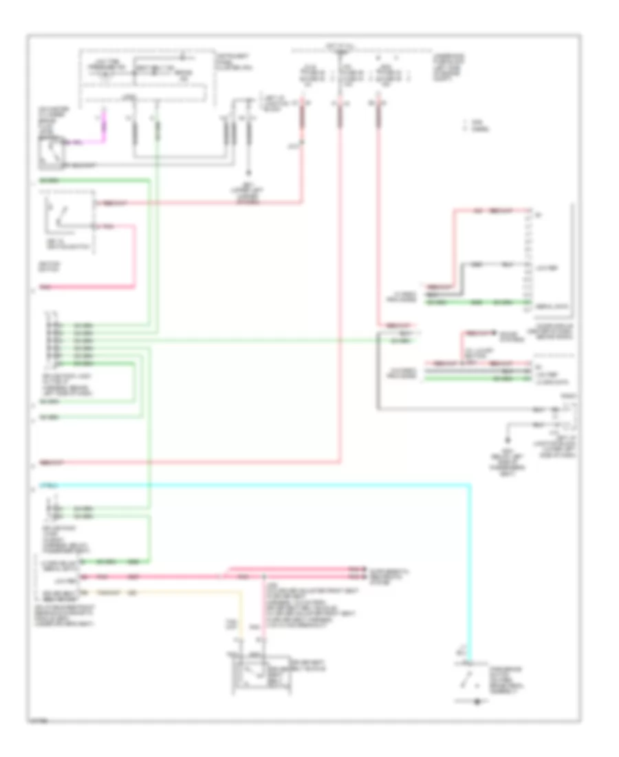Warning Systems Wiring Diagram with AN3 DL3 2 of 2 for Chevrolet Silverado 2008 1500