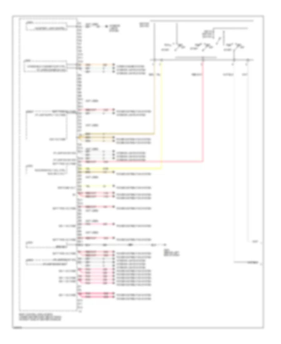 Body Control Modules Wiring Diagram (3 of 4) for Chevrolet HHR SS 2009