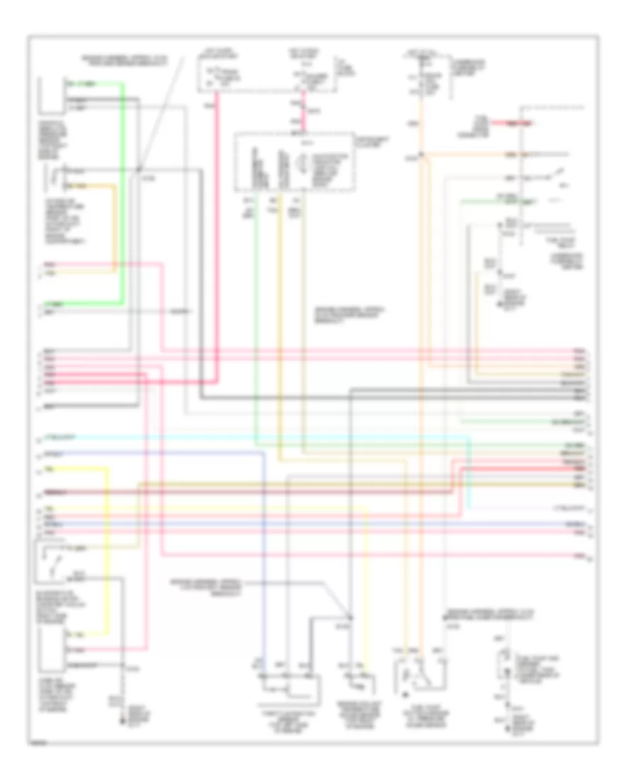 5.7L (VIN R), Engine Performance Wiring Diagrams (3 of 4) for Chevrolet Chevy Express G3500 1997