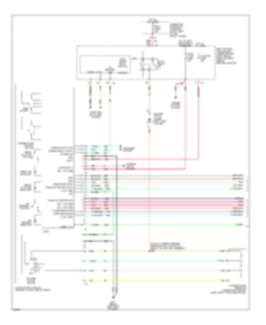 2.2L VIN F, Manual AC Wiring Diagram (1 of 2) for Chevrolet Cobalt SS 2006
