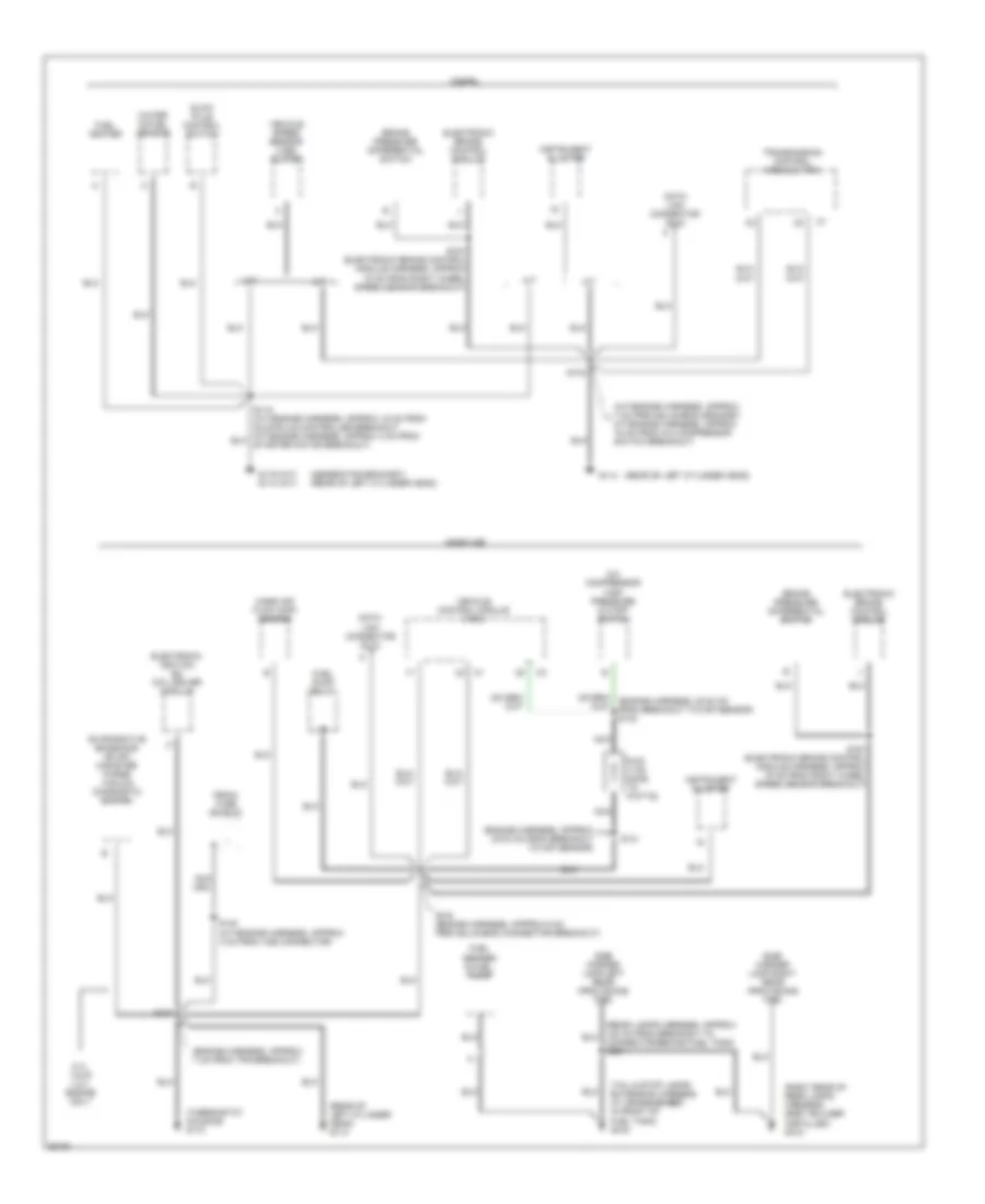 Ground Distribution Wiring Diagram, Commercial Chassis (2 of 2) for Chevrolet Forward Control P30 1997