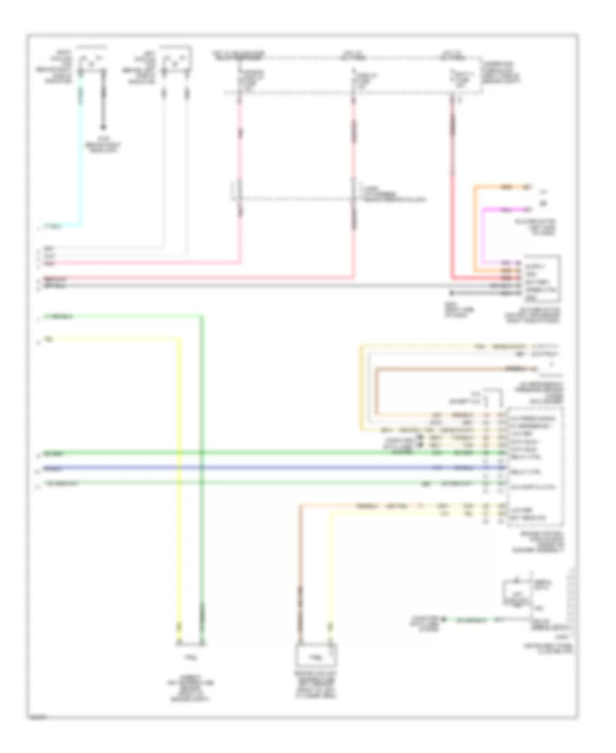 Manual A C Wiring Diagram 2 of 2 for Chevrolet Impala LS 2009