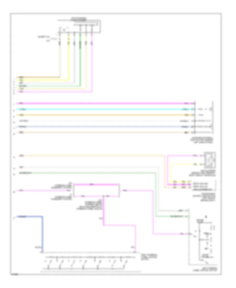 Cruise Control Wiring Diagram (2 of 2) for Chevrolet Impala LS 2009