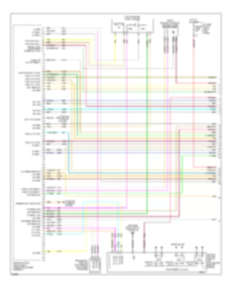 3 5L VIN K Engine Performance Wiring Diagram 1 of 4 for Chevrolet Impala LS 2009