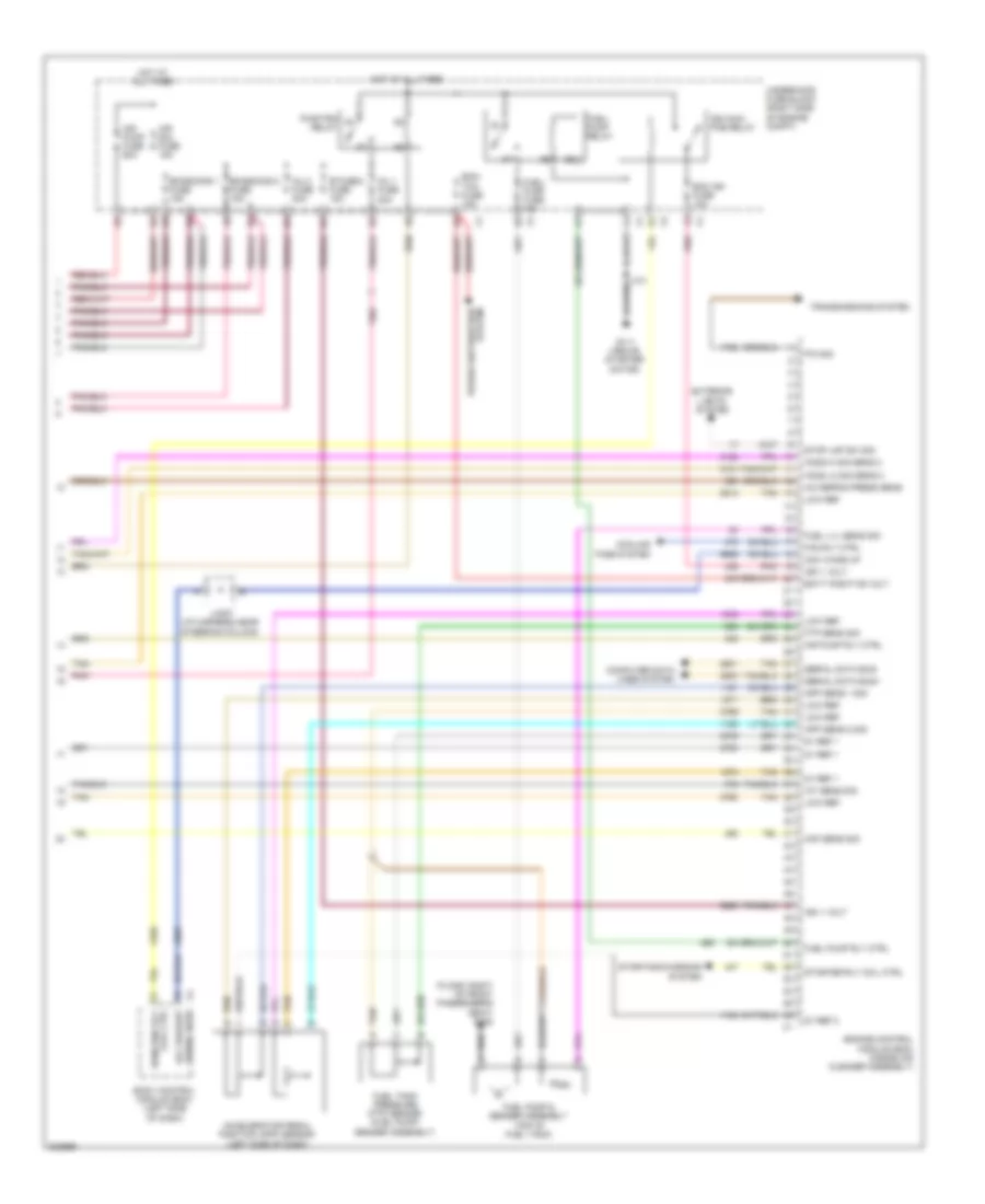 3 5L VIN K Engine Performance Wiring Diagram 4 of 4 for Chevrolet Impala LS 2009