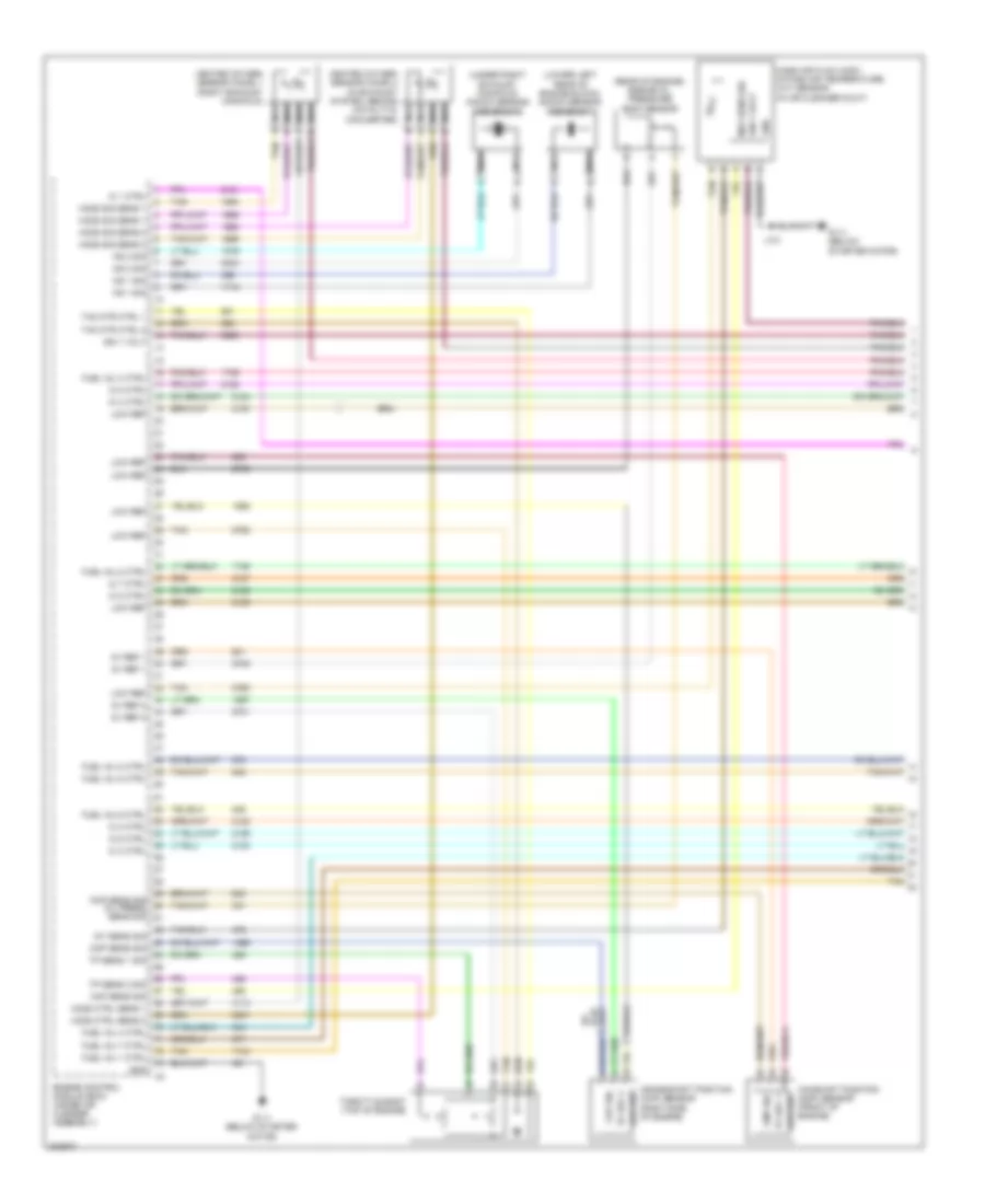 5 3L VIN C Engine Performance Wiring Diagram 1 of 4 for Chevrolet Impala LS 2009