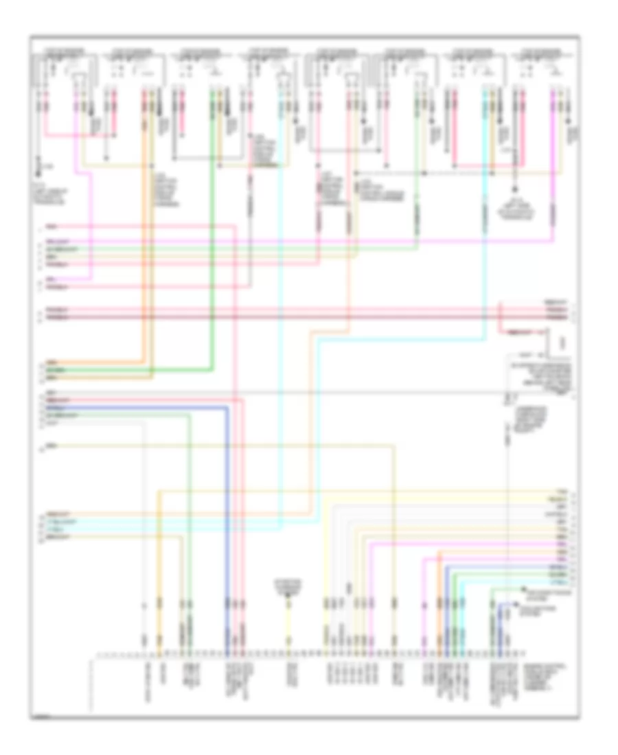 5 3L VIN C Engine Performance Wiring Diagram 3 of 4 for Chevrolet Impala LS 2009