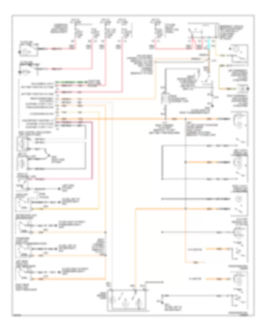 Courtesy Lamps Wiring Diagram for Chevrolet Impala LS 2009