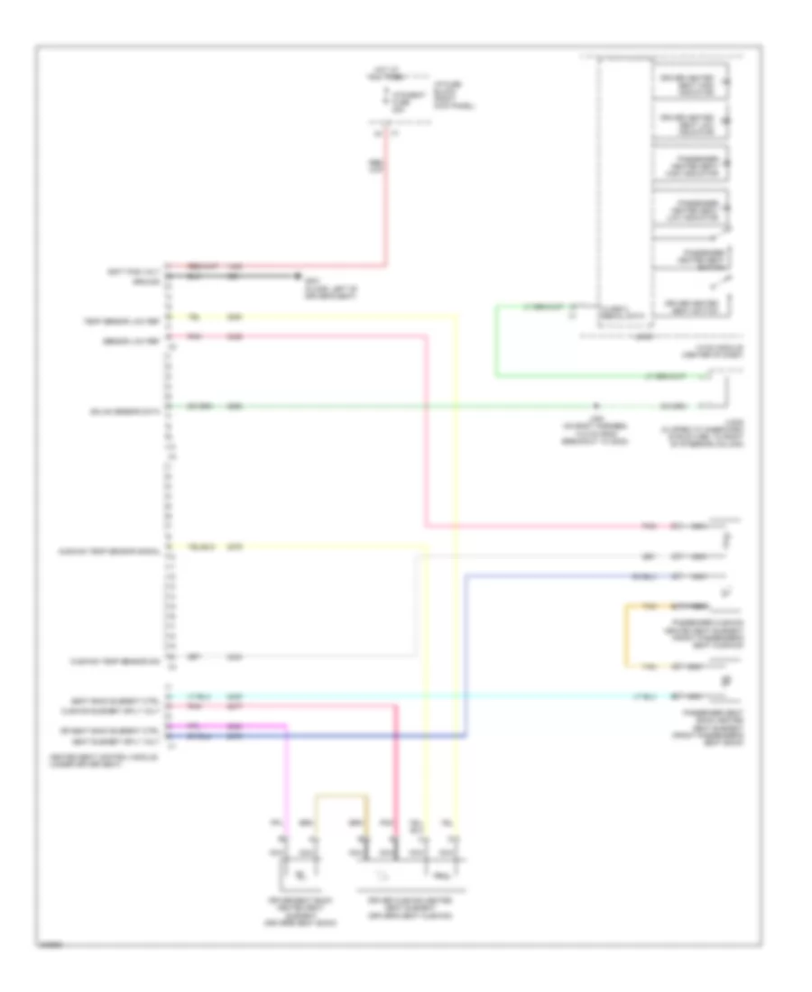 Heated Seats Wiring Diagram for Chevrolet Impala LS 2009