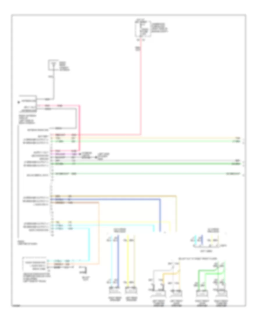 Radio Wiring Diagram Police Option 1 of 2 for Chevrolet Impala LS 2009