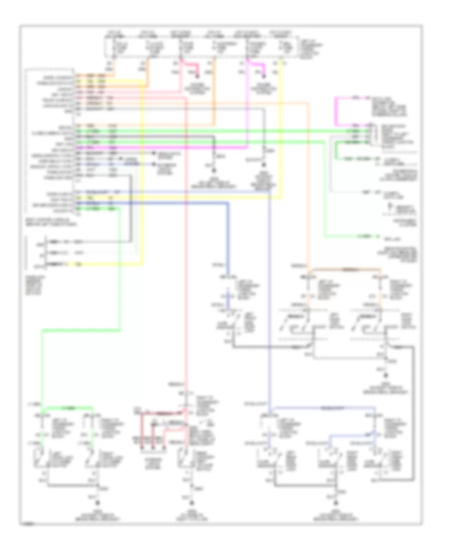 Anti theft Wiring Diagram for Chevrolet Impala 2000