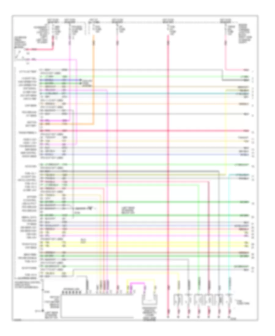 3 4L VIN E Engine Performance Wiring Diagrams 1 of 4 for Chevrolet Impala 2000