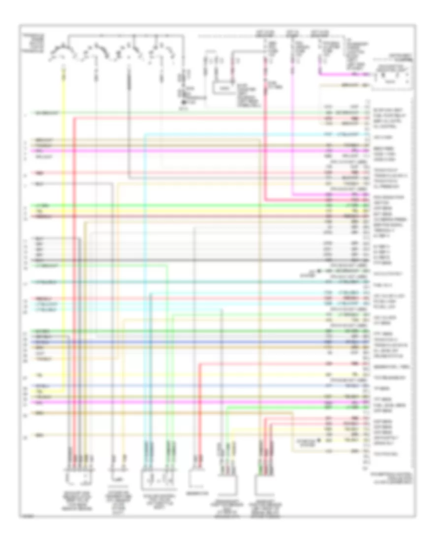 3.4L VIN E, Engine Performance Wiring Diagrams (4 of 4) for Chevrolet Impala 2000