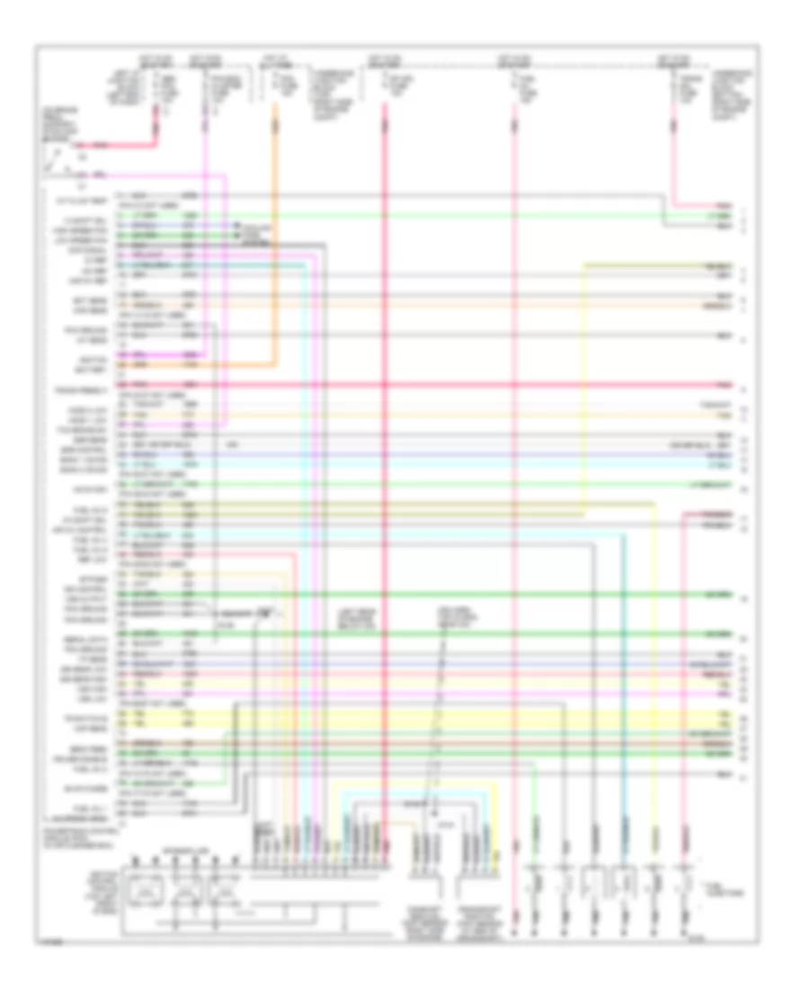 3 8L VIN K Engine Performance Wiring Diagrams 1 of 4 for Chevrolet Impala 2000