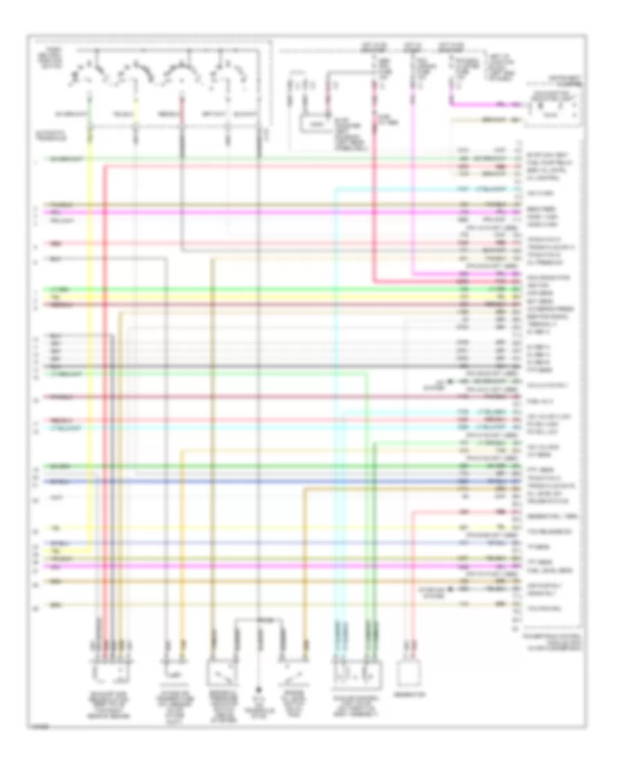 3.8L VIN K, Engine Performance Wiring Diagrams (4 of 4) for Chevrolet Impala 2000