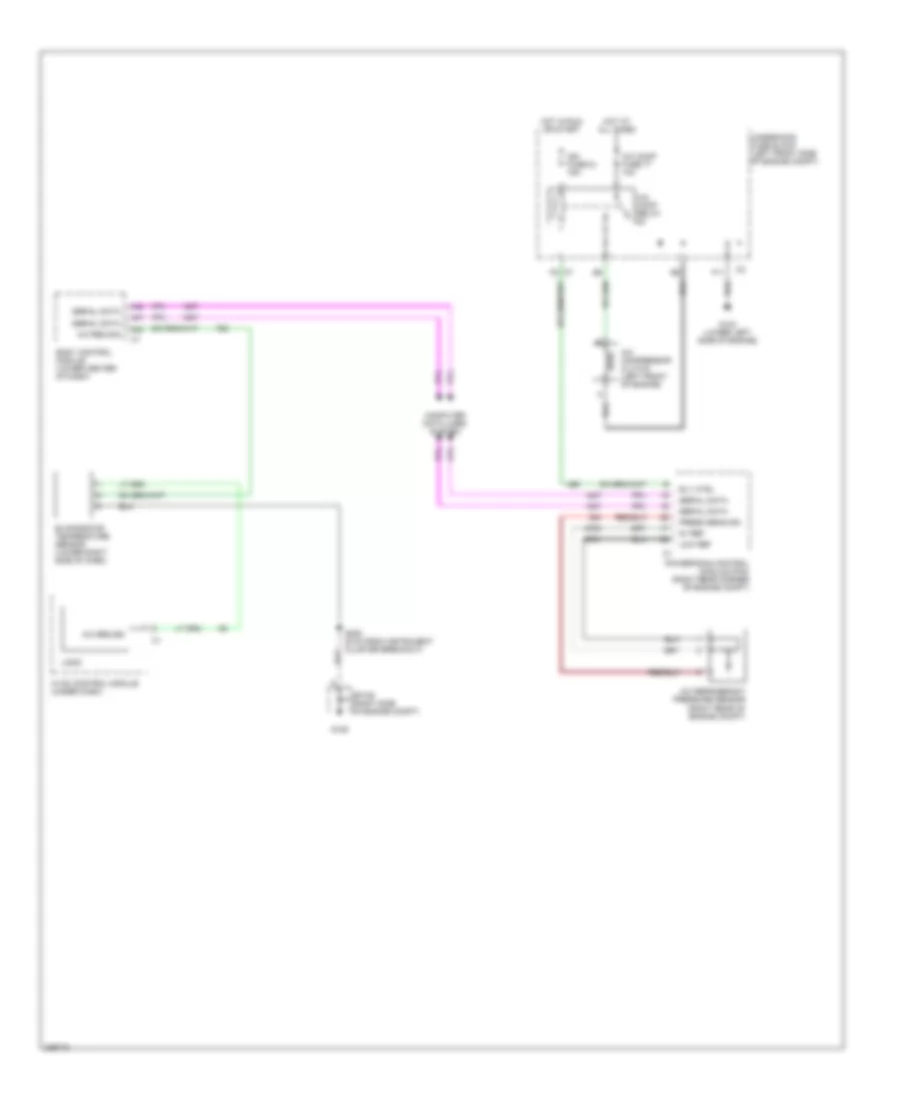 Compressor Wiring Diagram for Chevrolet Colorado 2006