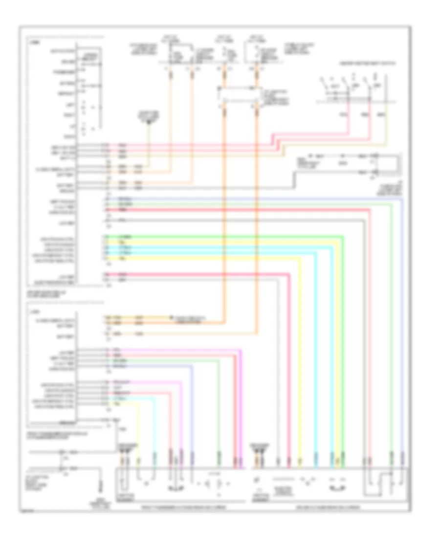 Memory Mirrors Wiring Diagram for Chevrolet Tahoe 2006