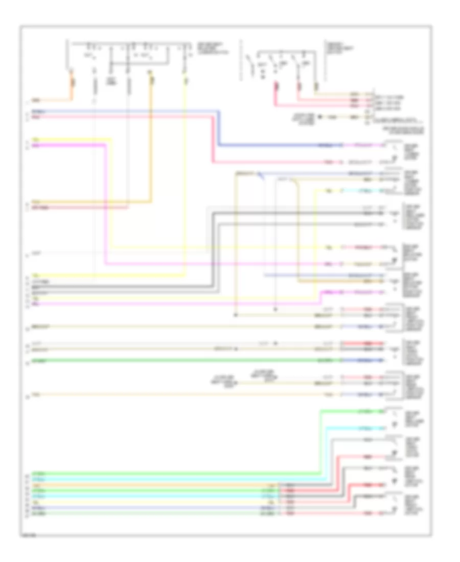 Memory Seat Wiring Diagram 2 of 2 for Chevrolet Tahoe 2006