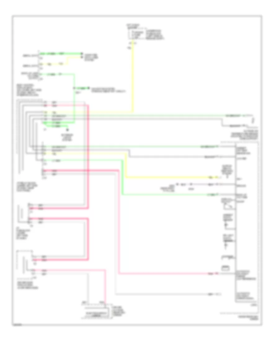 Electrochromic Mirror Wiring Diagram for Chevrolet Tahoe 2006