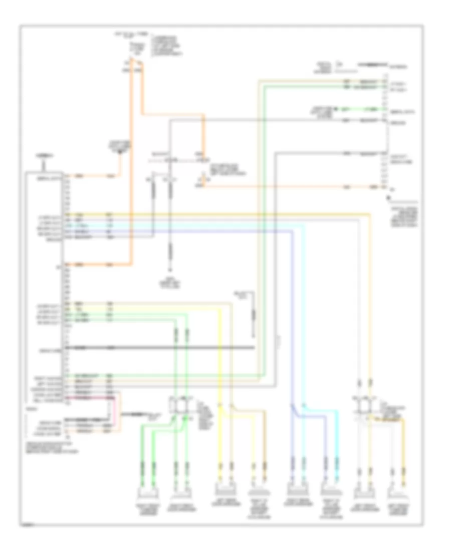 Base Radio Wiring Diagram for Chevrolet Tahoe 2006