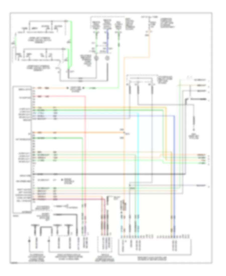 Premium Sound Radio Wiring Diagram with CD with Rear Entertainment with Digital Receiver 1 of 3 for Chevrolet Tahoe 2006