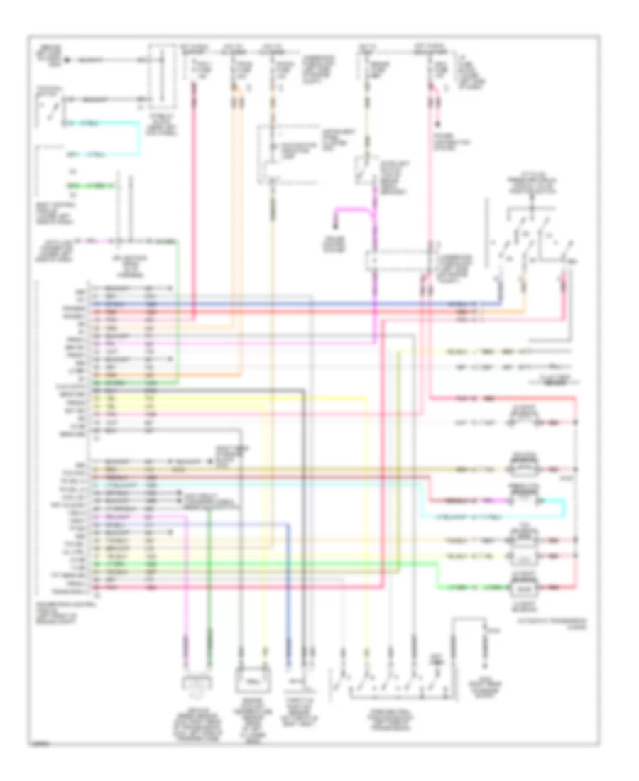 A T Wiring Diagram 4L60 E for Chevrolet Tahoe 2006