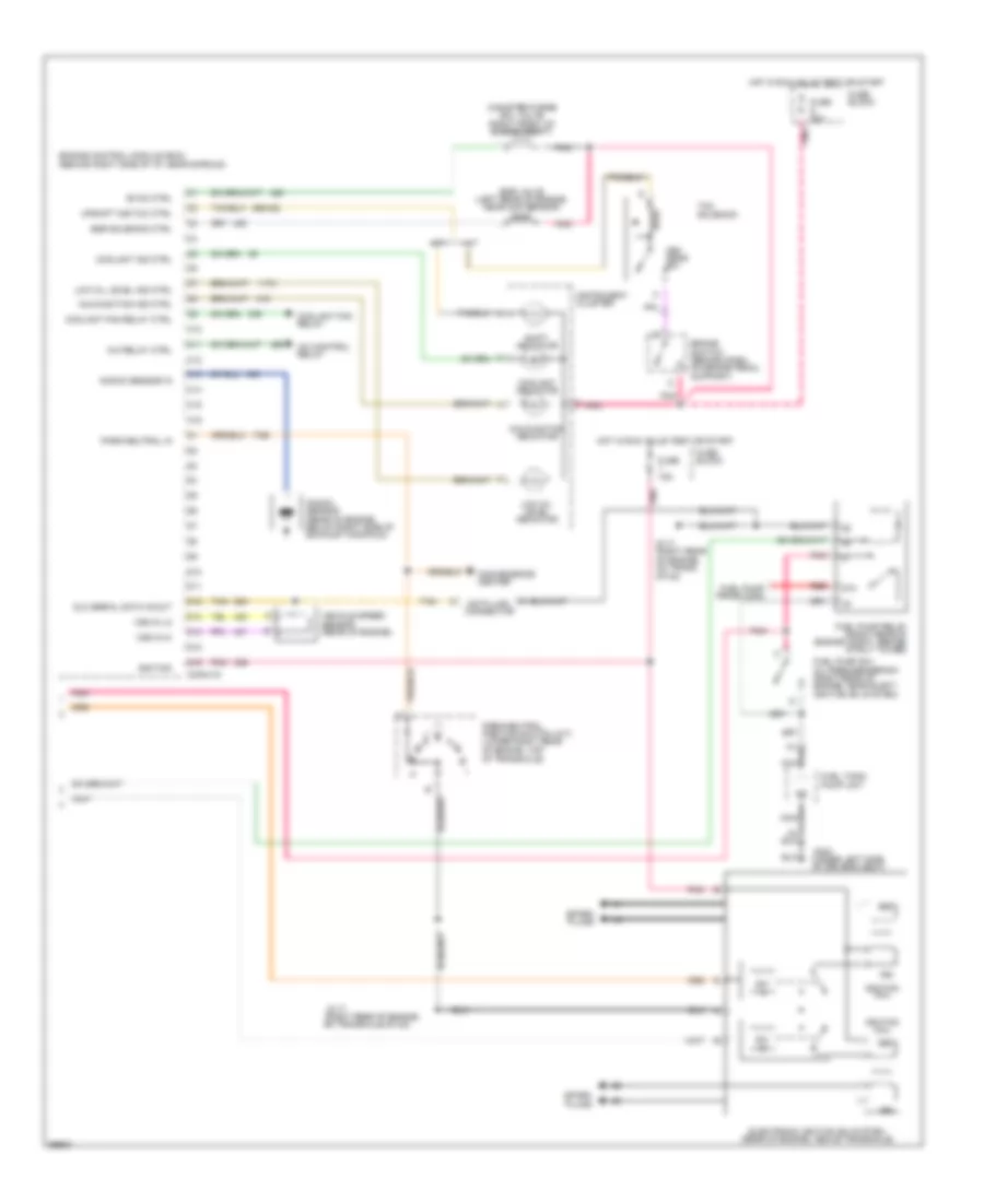 2.2L (VIN 4), Engine Performance Wiring Diagrams (2 of 2) for Chevrolet Beretta 1995