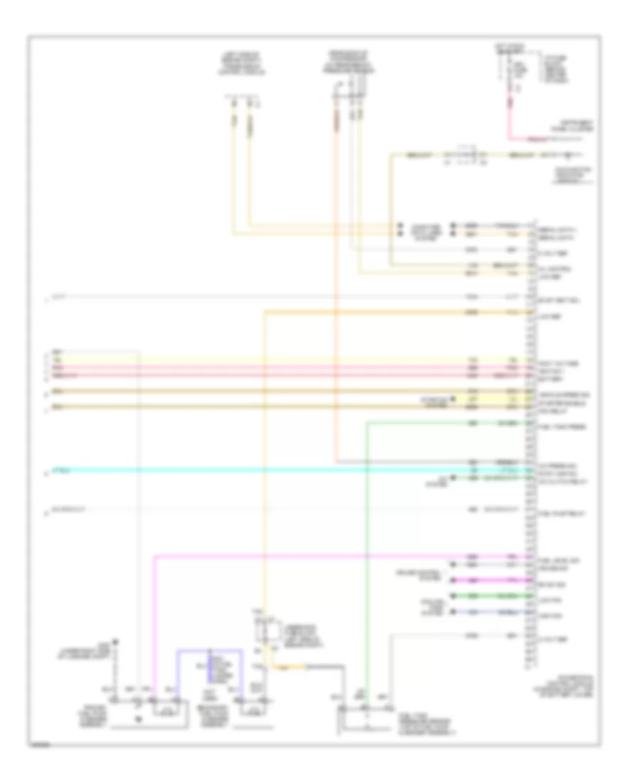 3.4L VIN F, Engine Performance Wiring Diagram (4 of 4) for Chevrolet Equinox LT 2005