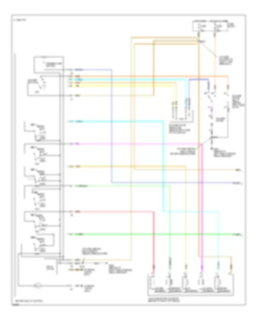Air Conditioning Wiring Diagrams, C60 (1 of 2) for Chevrolet Lumina 1997
