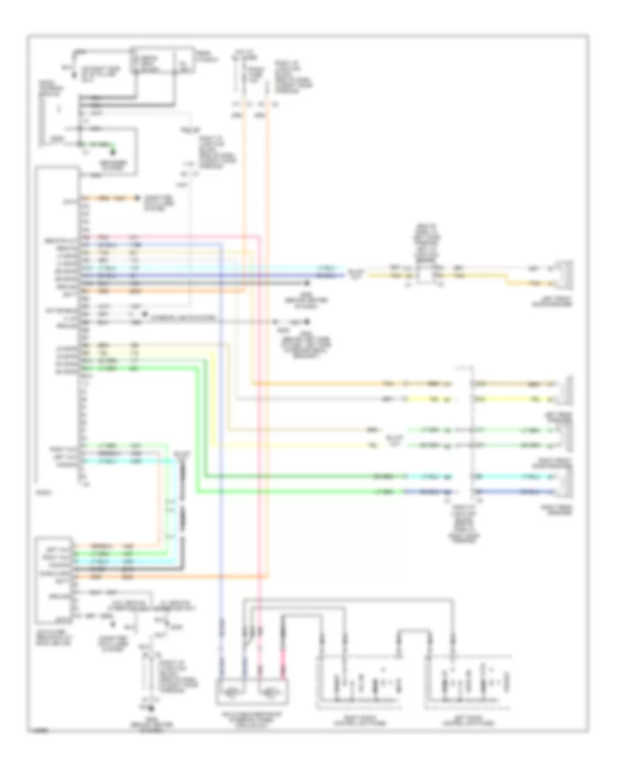 Radio Wiring Diagrams with SEO for Chevrolet Impala LS 2000