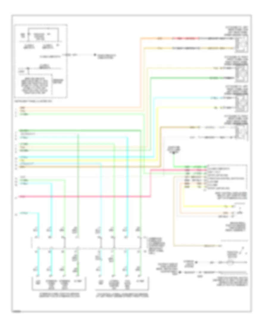 Anti-lock Brakes Wiring Diagram (2 of 2) for Chevrolet Uplander 2006