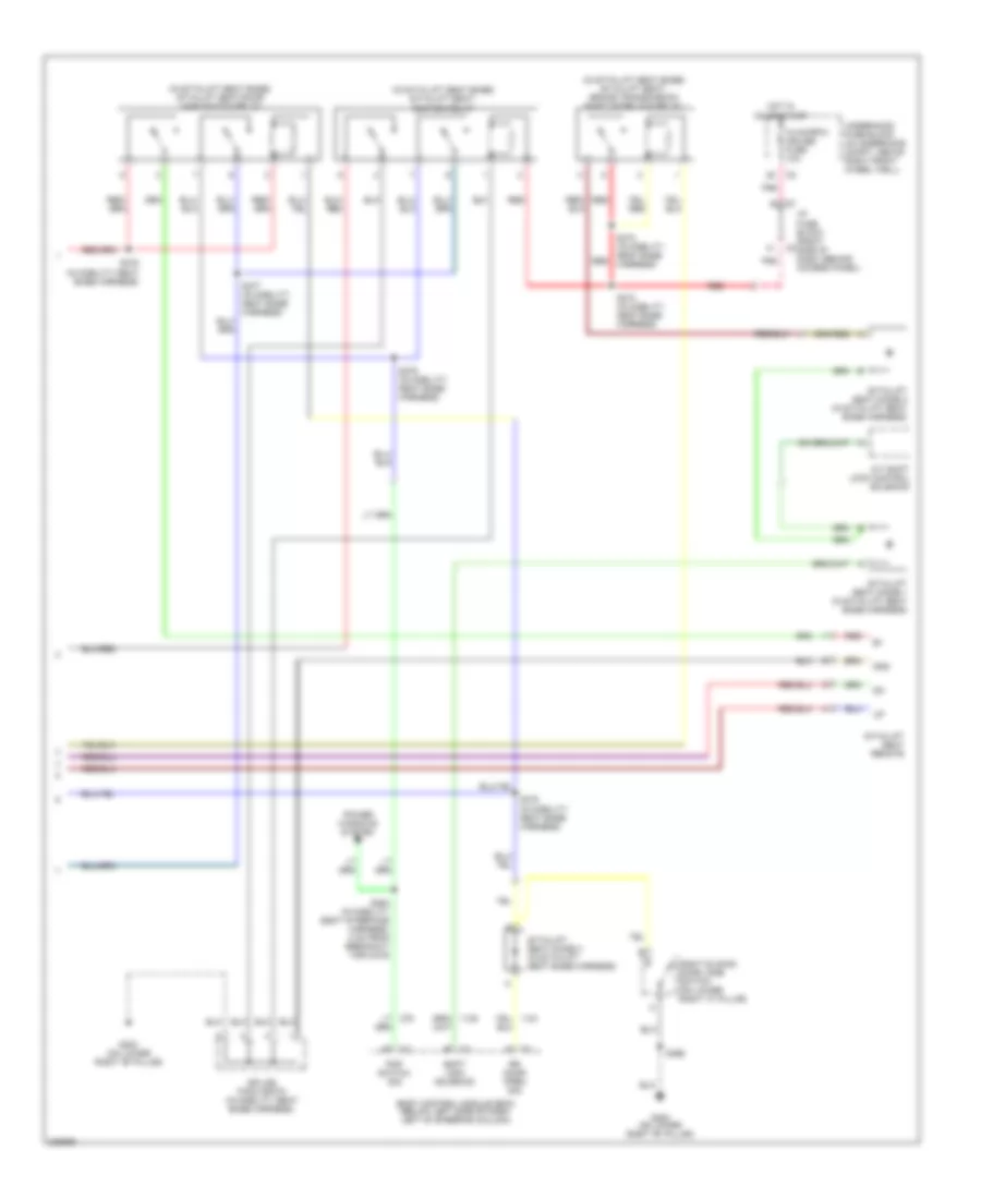 Sit-N-Lift Seat Wiring Diagram (2 of 2) for Chevrolet Uplander 2006