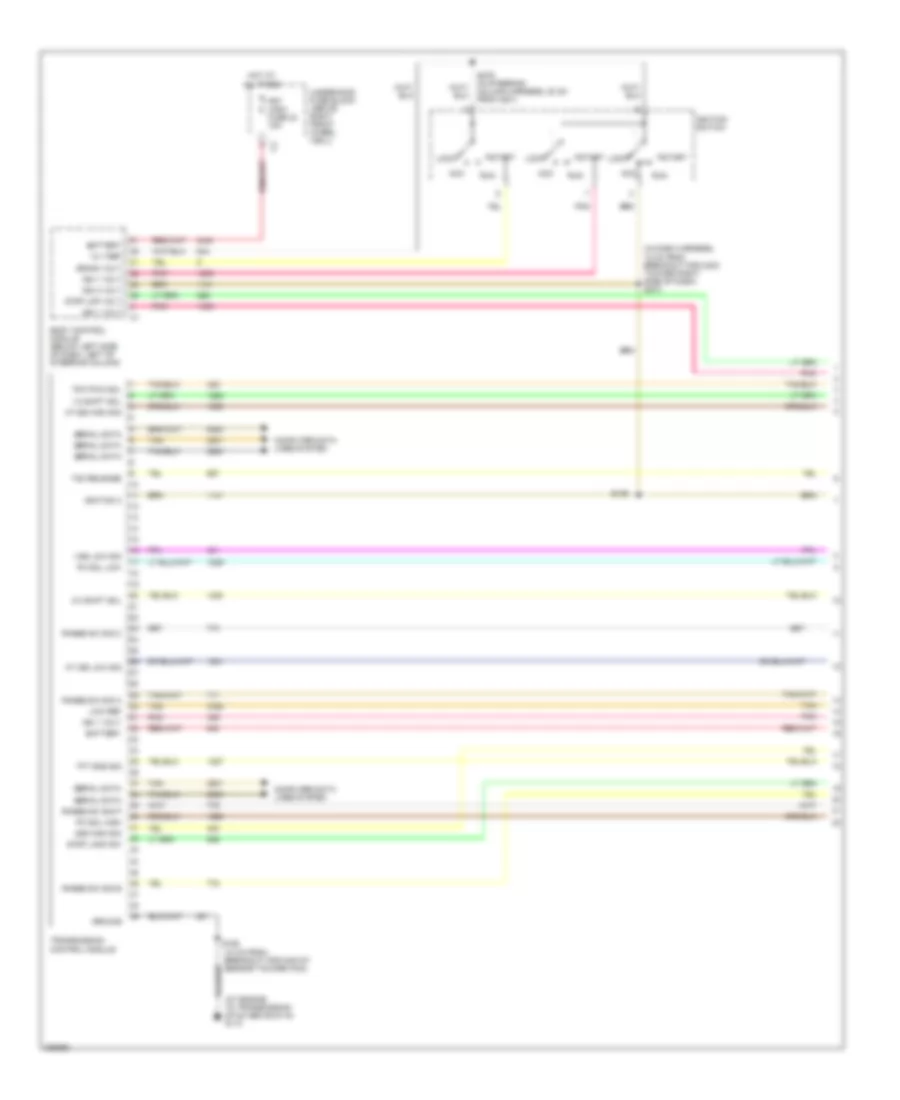 3 9L VIN 1 A T Wiring Diagram 1 of 2 for Chevrolet Uplander 2006