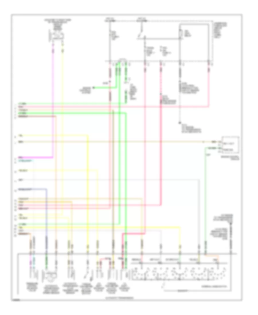 3 9L VIN 1 A T Wiring Diagram 2 of 2 for Chevrolet Uplander 2006