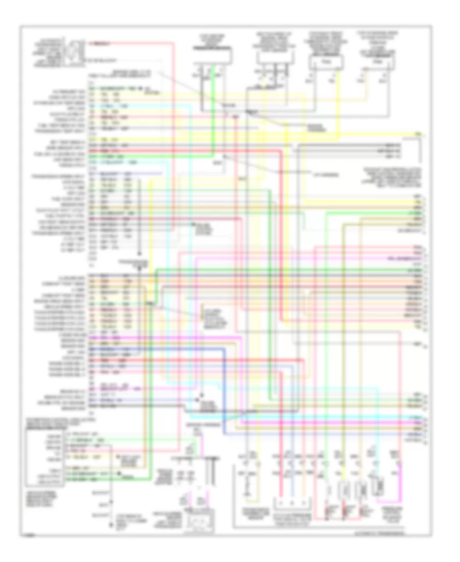 6.5L VIN F, Engine Performance Wiring Diagrams (1 of 4) for Chevrolet C3500 HD 1999