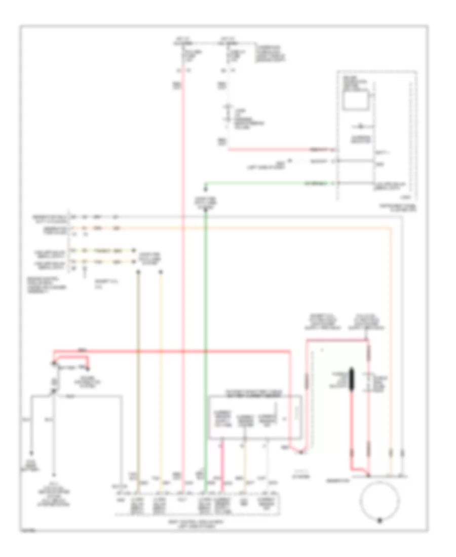 Charging Wiring Diagram for Chevrolet Impala SS 2009